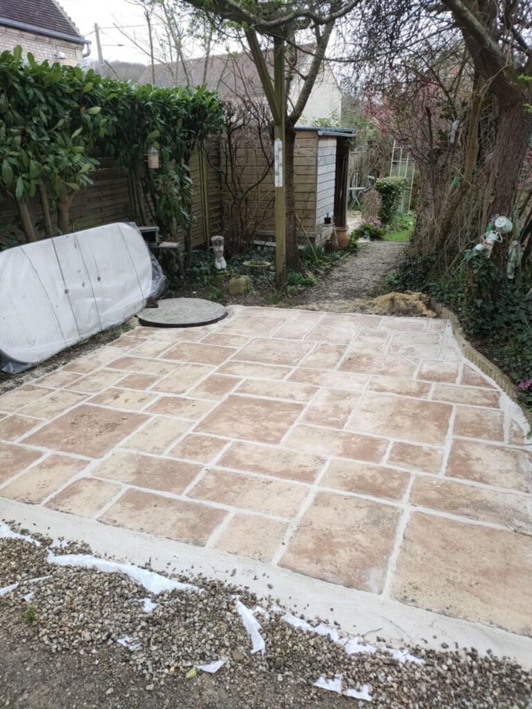 Terrasse après travaux