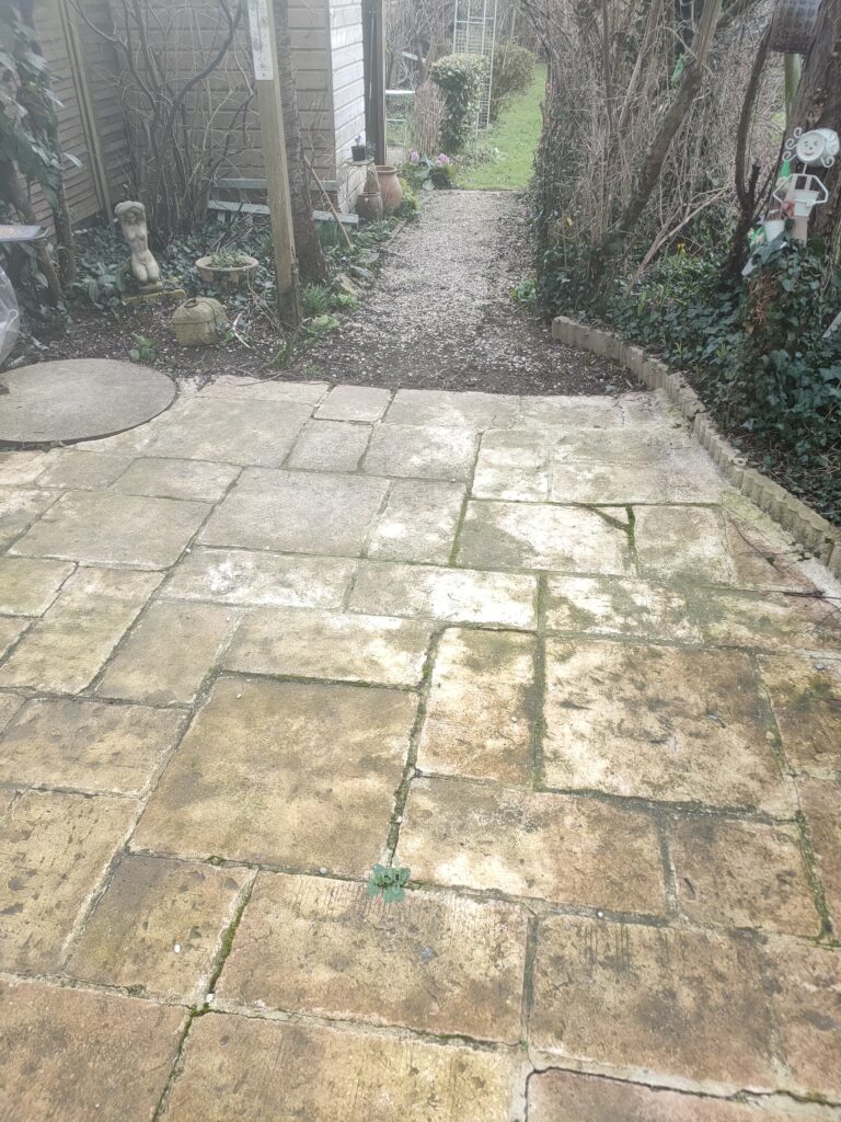 Terrasse avant travaux